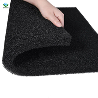 Mousse de polyuréthane, média filtrant biologique, éponges en mousse découpées sur mesure pour aquarium, éponge filtrante à cellules ouvertes
