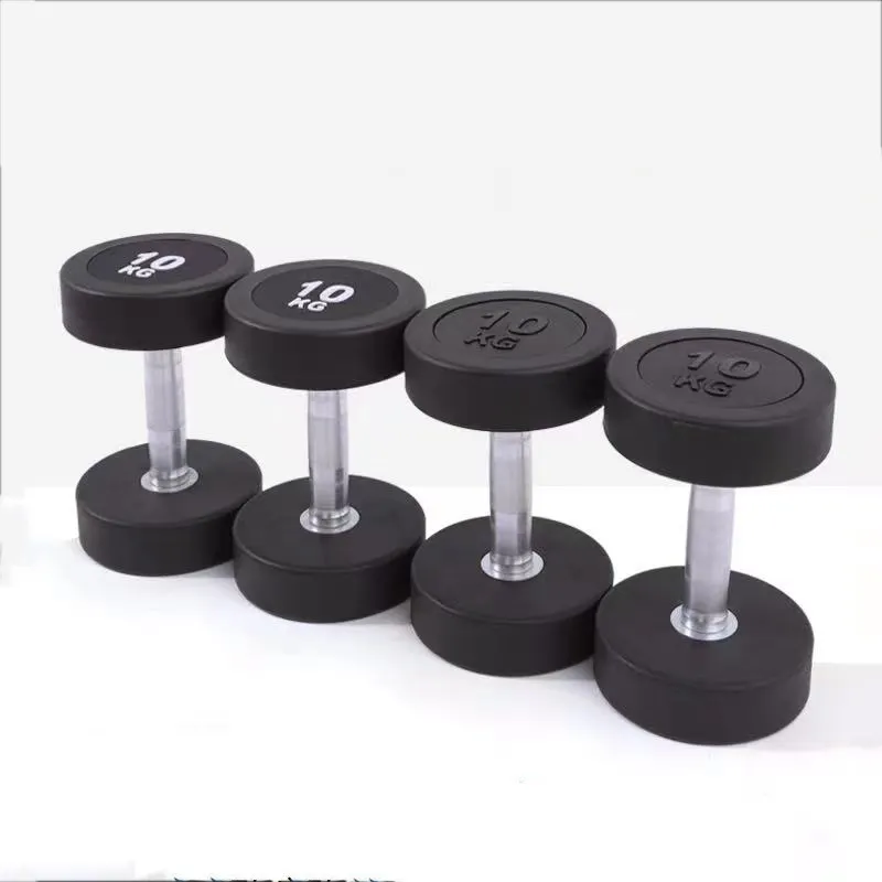 Grosir berat tangan tetap bulat dumbel 2.5 kg-50 kg gym Set Dumbbell