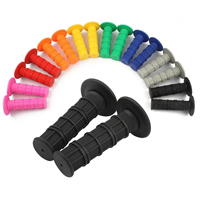 Poignées de guidon en silicone modifiées pour moto tout-terrain, accessoires de guidon pour vélo électrique, poignées de gaz souples en silicone