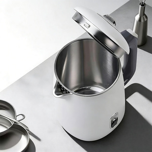 Hervidor Portátil de Acero Inoxidable, Capacidad de 1.5L, Apagado Automático, Protección Contra Ebullición en Seco para Uso Doméstico, Apagado Automático que Garantiza la Seguridad - Product Image 5