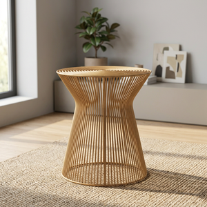 Tabouret en fil de fer thermolaqué - Product Image 4