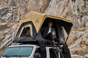 Tente de toit de voiture en aluminium imperméable pour 4 personnes, installation facile, toutes saisons, RTT, coque souple pour 4x4 tout-terrain SUV - Product Image 6