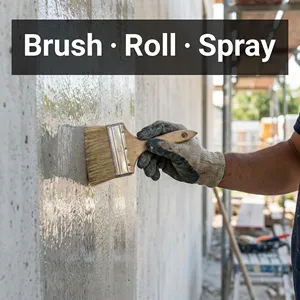 Revestimiento Transparente Elástico Resistente a Grietas, Revestimiento para Puentes de Grietas, Película Flexible Impermeable para Paredes - Product Image 2