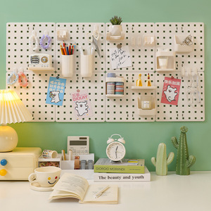 Organizador de Pared con Panel Perforado, Rectangular, Ecológico, para Oficina, Escritorio de Estudiantes - Product Image 1