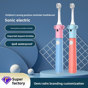 Spazzolino Elettrico per Bambini con Promemoria Postura Corretta, Spazzolino Sonico IPX7 Impermeabile Ricaricabile, Vendita Diretta dalla Fabbrica - Product Image 1