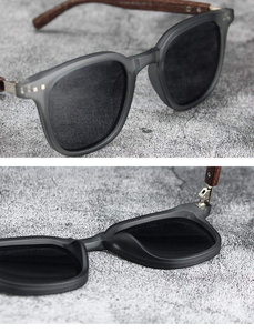 High-end Luxury Alloy Custom Logo Foldable Full Rim Square UV400 Unisex <b>Sunglasses</b> - Product Image 3