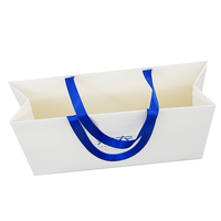 Sacs d'emballage en papier Kraft de luxe, cadeau personnalisé, Shopping