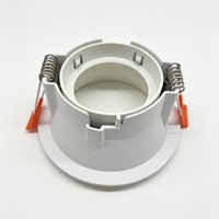 Vente chaude : Plafonnier LED anti-éblouissement GU10 MR16 en aluminium moulé sous pression, spot encastré pour éclairage intérieur