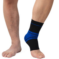 Attelle de cheville de compression en nylon tricoté de haute qualité 2026 – Bandage stabilisateur pour la saison hivernale, idéal pour le basketball, la course à pied et le cyclisme