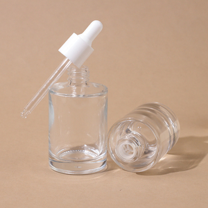 Botella de aceite esencial transparente con estilo de los estilos más vendidos, contenedor de suero cuentagotas de vidrio de 60ML/80ML, botella vacía para tratamiento <span class=keywords><strong>del</strong></span> cabello - Product Image 6