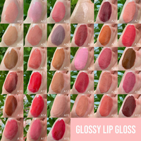 Ensemble de crayons à lèvres crémeux et de gloss à lèvres vegan en gros, marque privée, 2 en 1, rouge à lèvres liquide, gloss à lèvres brillant longue durée, kit de gloss à lèvres
