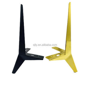 <span class=keywords><strong>Gambe</strong></span> per Divano Moderne a Forma di Tridente Placcate in <span class=keywords><strong>Oro</strong></span>, Spessore 2.0mm, Accessori per Mobili - Product Image 5