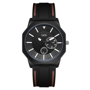 Creative Octagonal Luminous Silicone Strap Men's Premium Waterproof Wristwatch - Product Image 6