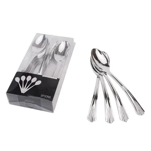 Disposable Plastic Cutlery Plasticdisposable Plastic Disposable Cutlery Professional Custom Silver Ps Dinnerware Disposable Plastic Cutlery Set