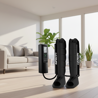 Appareil de massage par compression intelligent pour les mains et les jambes LEAMAI LM-C avec fonction musicale et contrôle de la minuterie, tube dissimulé, 3 tailles disponibles