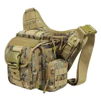 Горячая Распродажа, водонепроницаемый нейлоновый Тактический камуфляжный рюкзак с одним ремешком, мужская спортивная сумка-слинг для камеры на открытом воздухе