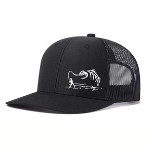 Casquette de baseball à 6 panneaux avec logo personnalisé en gros, casquette de baseball de haute qualité, casquette de camionneur tendance pour hommes - Product Image 5