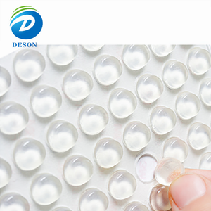 Deson Offre Spéciale noir <span class=keywords><strong>auto</strong></span>-adhésif doux anti-dérapant pare-chocs Silicone caoutchouc pieds coussinets grands points de choc en silicone - Product Image 3