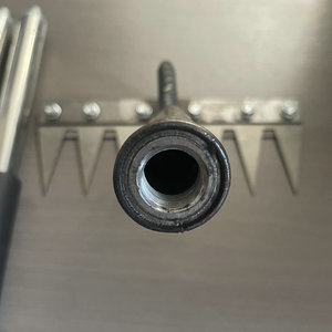 Stainless Steel Connecting Rod Extension Rod Detachable Rake Agricultural Tool For Cultivator Black - Product Image 3