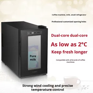 Piccola macchina da caffè refrigerata a porta singola, Mini frigorifero per uso domestico, uova da incubatrice - Product Image 5