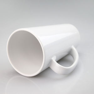 Topjlh Taza Cónica de Cerámica Blanca de 17 oz, Taza con Cinta Adhesiva para Sublimación, Venta al por Mayor, Panaderías, Logotipo Personalizado, Tazas para Bebidas - Product Image 6