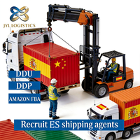 Agente de Transporte Puerta a Puerta, Envío de Carga, Importación y Exportación Express a España, Servicio de Logística FBA, Entrega y Consolidación