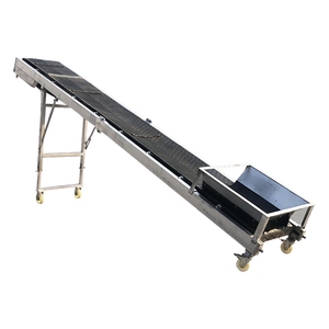 Custom Industrial Belt Conveyor for Grain Powder Pellet <b>Transport</b> and Factory Production Line - Product Image 1