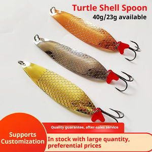 เหยื่อปลอมรัสเซียแบบสปูน น้ำหนัก 40 กรัม/23 กรัม  โลหะหนัก สำหรับ<span class=keywords><strong>ตก</strong></span><span class=keywords><strong>ปลา</strong></span>แบส <span class=keywords><strong>ปลา</strong></span>ไพค์ และปลาเทราต์ - Product Image 2