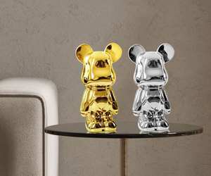 Venta Directa de Fábrica a Precios Preferenciales, Artesanías de Interior, Decoración del Hogar, Artesanías de Resina Animal, Esculturas Modernas, <span class=keywords><strong>Bearbrick</strong></span> de Resina - Product Image 6