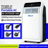 Trade KY-15A007C1 Tragbare Klimaanlage mit Leistungsstarker Entfeuchtung, Geräuscharmem Betrieb & Schlafmodus - Für den Innenbereich im Sommer