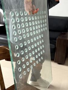 Doppia testa Auto foro di vetro di perforazione macchina per la porta finestra di vetro Laser macchina di taglio del vetro - Product Image 6