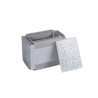 Panneau de mousse de polyuréthane de feuille d'aluminium ignifuge de haute qualité