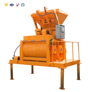 Self-Loading Mobile <span class=keywords><strong>JS500</strong></span> 750 1000 pencampur beton poros ganda kapasitas tinggi pabrik pencampur dari Cina - Product Image 5