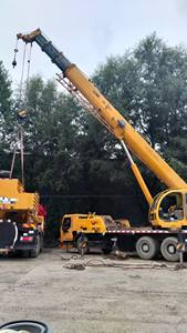 Grúa sobre Camión Usada QY25K5-1 de 25 Toneladas, Año 2011, con Motor y Bomba, 8 Velocidades, Pluma Auxiliar de 5 Secciones, Longitud de Pluma de 39.5 Metros - Product Image 4