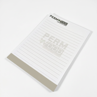 Bloc-notes promotionnel personnalisé A5 A6 à feuilles détachables, en papier offset, pour mémos quotidiens et enregistrements de notes de bureau