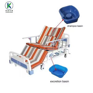 Cama Hospitalaria Manual Multifuncional de Alta Calidad para Cuidado en el Hogar, <span class=keywords><strong>Camilla</strong></span> Médica con Estructura de Acero Laminado en Frío, Ruedas Silenciosas de 125mm, ISO - Product Image 3