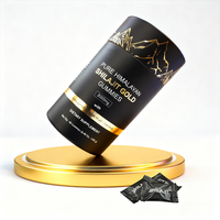 Gummies véganes de résine de Shilajit pur de l'Himalaya 3000mg, haute puissance, oligo-éléments, certifiés ISO, qualité alimentaire naturelle, soutien énergétique