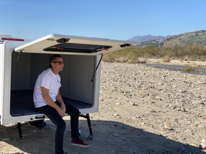 Remorque de tourisme de luxe de haute qualité 2024, camping-car sur mesure, fabriqué en fibre de verre, attelage en tôle galvanisée pour le camping en plein air, hôtel - Product Image 4