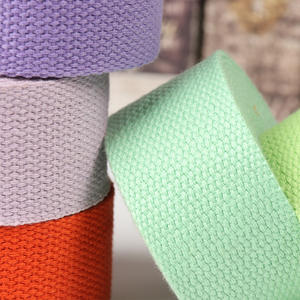 Цветной полиэфирный хлопчатобумажный холщовый ремешок для сумки с бусинами для одежды обуви для сумки - Product Image 3