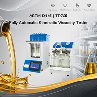 Alat Uji Viskositas Kinematik Otomatis ASTM D445 dengan Tabung Ubbelohde, Peralatan Viskositas Minyak Digital untuk Penggunaan Laboratorium
