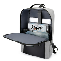 Mochila para Portátil de Viaje, Maletín para Portátil de Negocios, Mochila Personalizada Impermeable con Puerto de Carga USB