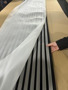 Conceptions élégantes Panneaux acoustiques 3D Panneau mural acoustique HDF Panneau acoustique en bois insonorisé Installation de <span class=keywords><strong>bricolage</strong></span> pour les salons - Product Image 6