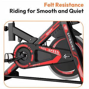 Cyclette Professionale per Fitness e Sport Domestico con Sistema di Frenata Magnetico e Trasmissione a Cinghia per Uso Interno - Product Image 3