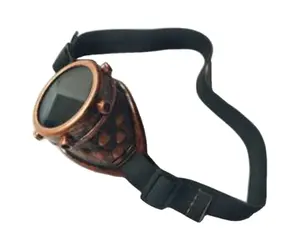 High Quality Pirate Eye Patch Led Rave Glow Goggles with Single Eye