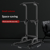Bar Pull-Up Baja Tunggal/Ganda untuk Dalam Ruangan, Peralatan Fitness Anak, Grosir Pabrik