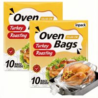 Sacs de cuisson PET pour poulet rôti, poulet, dinde, volaille, emballage de pain cuit au four