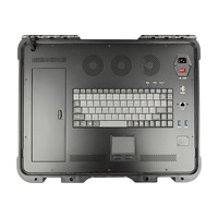 Personnalisable 17.3 pouces robuste châssis d'ordinateur portable industriel Design renforcé clavier d'écran intégré 1920x1080P 2x6cm