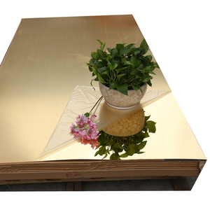 Polystyrene mềm gương Bạc gương <span class=keywords><strong>PS</strong></span> PVC vật liệu vật nuôi ép đùn tấm gương vàng - Product Image 2