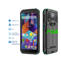 Android 11/13 1D/2D Barcode Scanner Rugged PDA Date collector UHF RFID Handheld reader for Warehouse Inventory