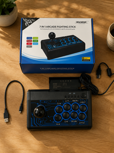 DOBE 7 en 1 <span class=keywords><strong>Manette</strong></span> de jeu d'<span class=keywords><strong>arcade</strong></span> professionnelle personnalisable pour P-4/P-3/PC/Xbox360/X-ONE/Switch/Android - Product Image 2